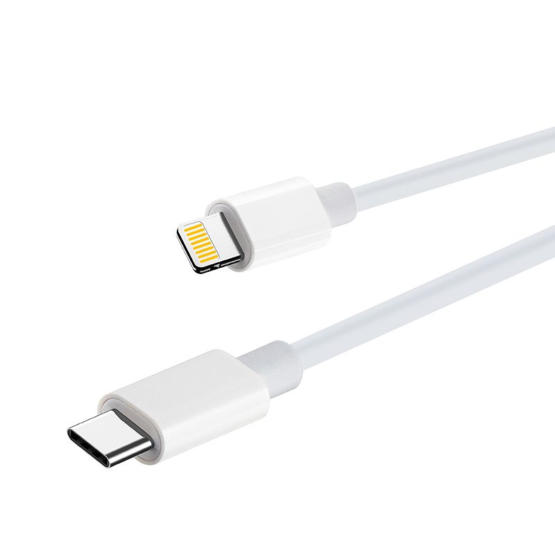 Maxlife MXUC-05 cable USB-C - Lightning 2,0 m 20W white - Billede 5