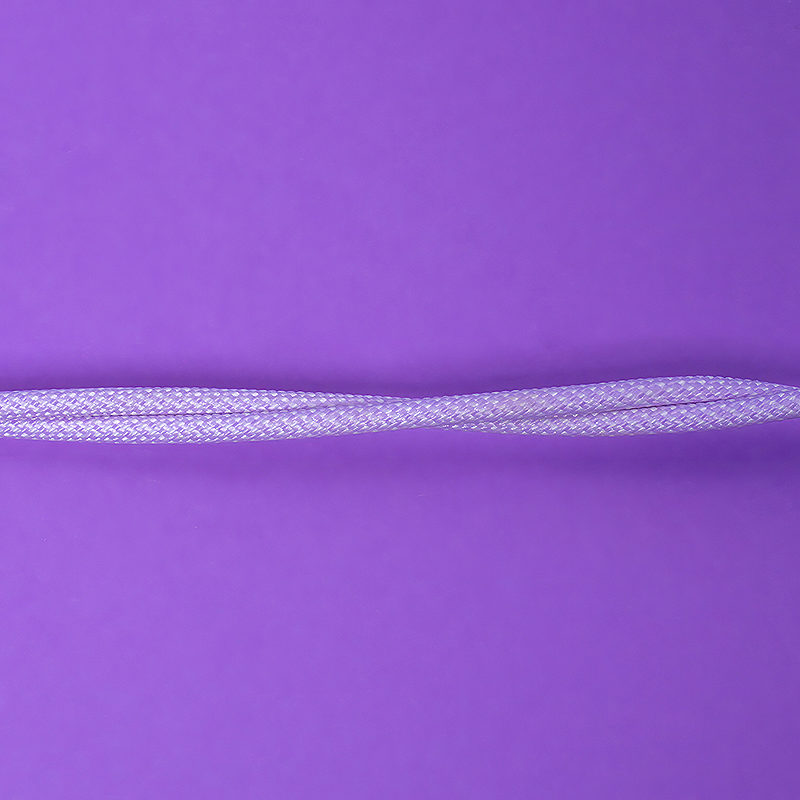 Maxlife MXUC-06 cable USB-C - USB-C 1,0 m 20W purple nylon - Billede 2