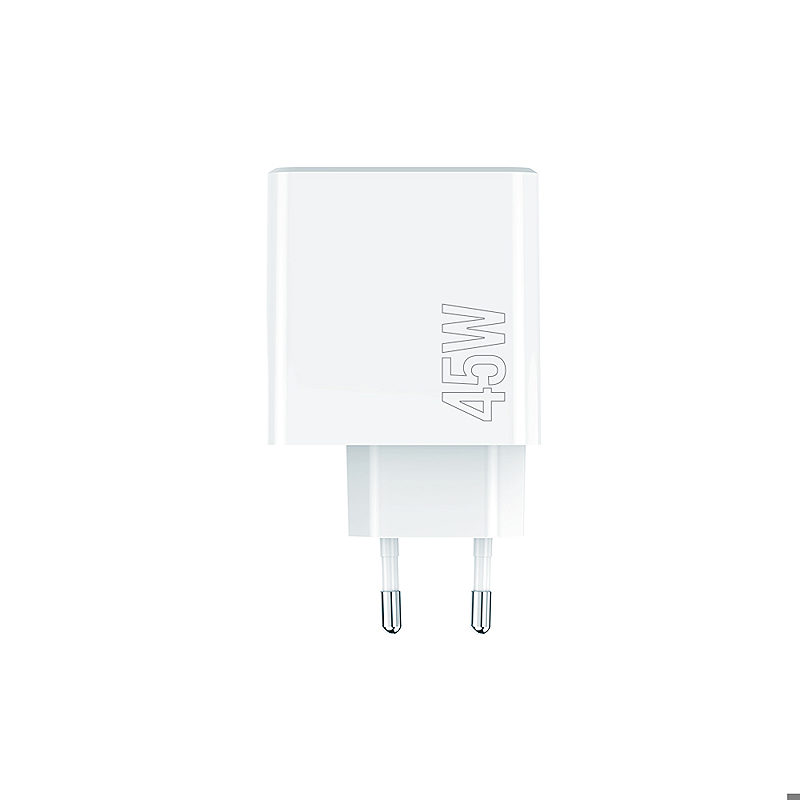 Maxlife MXTC-07-45AC PD QC charger 1x USB-C 1x USB 45W white - Billede 3