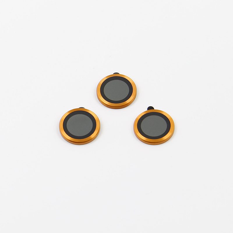 Set of lens glasses for iPhone 17 Pro orange