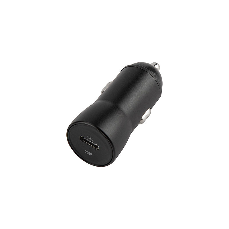 Maxlife MXCC-04 PD QC car charger 1x USB-C 20W black - Billede 2