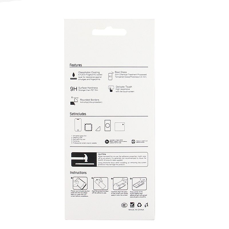 Tempered glass 2,5D for Xiaomi Redmi 13 4G 50in1 - Billede 3