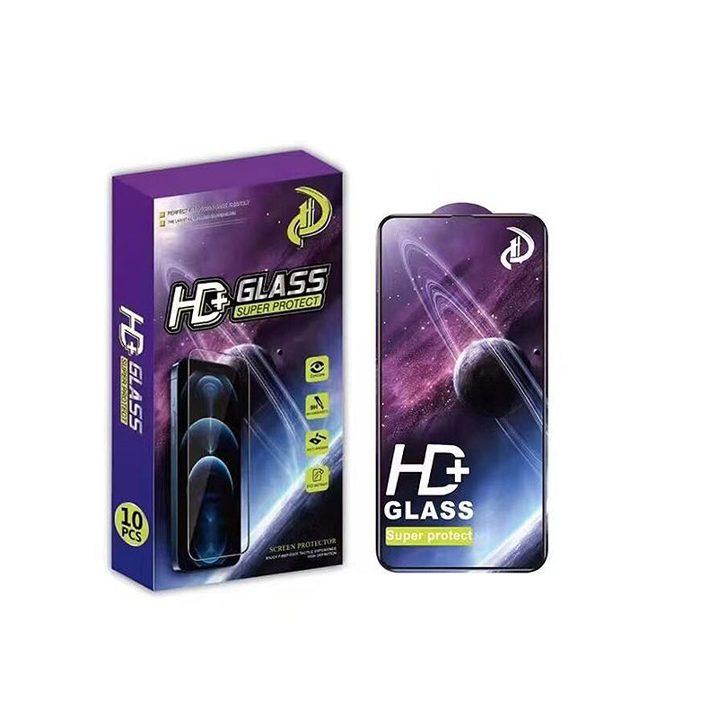 Tempered glass 9D for Samsung Galaxy A55 5G black frame 10in1