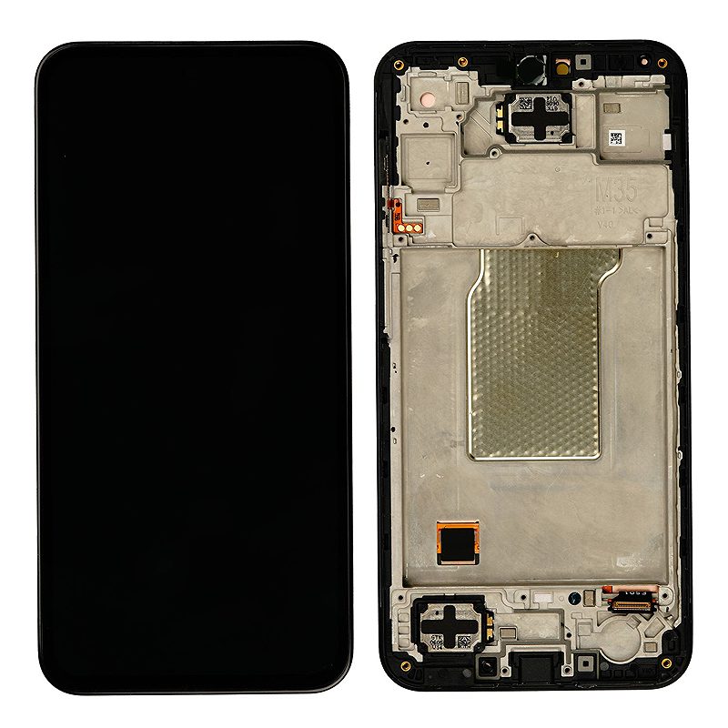 LCD + touch panel Samsung M35 5G original with frame