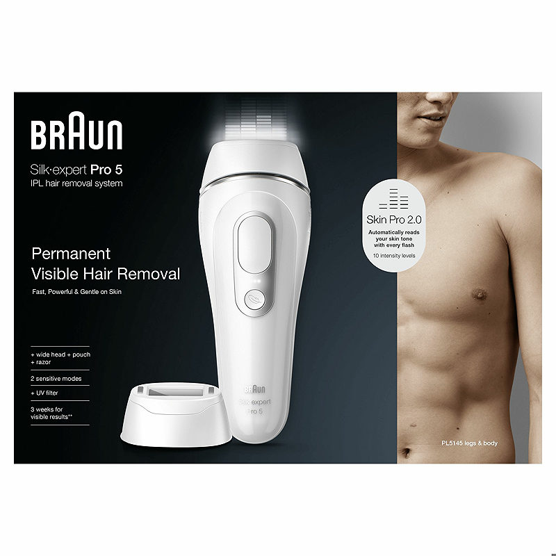 Braun Silk-expert Pro PL5145 Intenst pulserende lys (IPL) Hvid - Billede 2