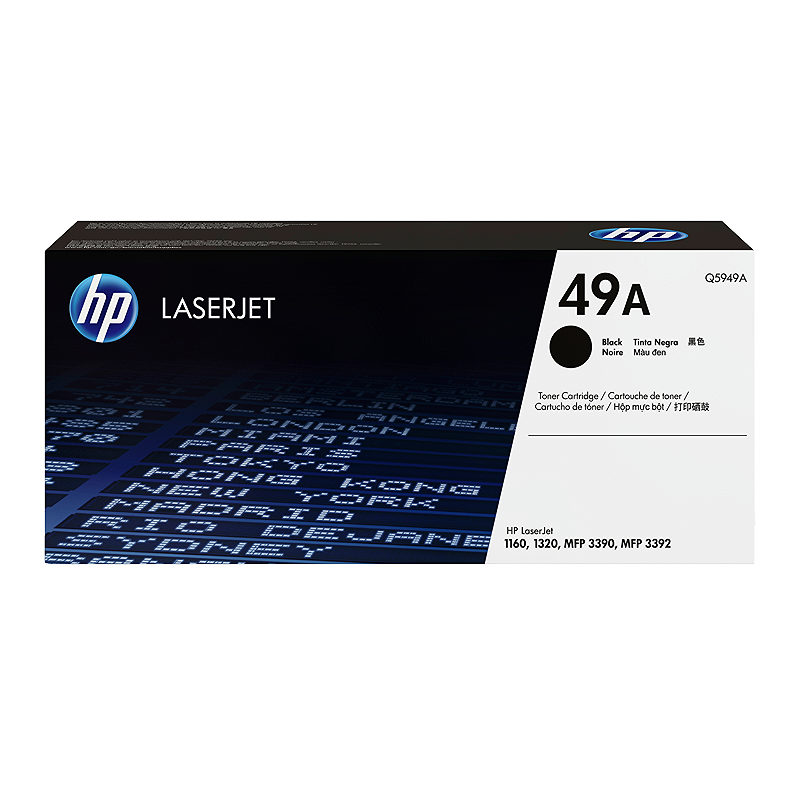 HP Original 49A LaserJet-tonerpatron, sort