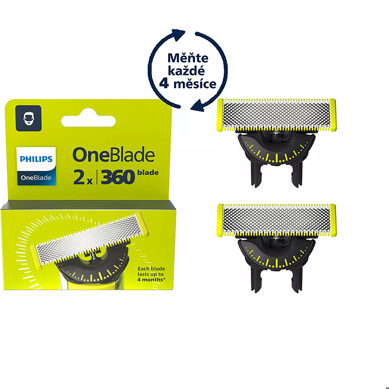 Philips Norelco OneBlade OneBlade QP420/50 360-udskiftningsskær