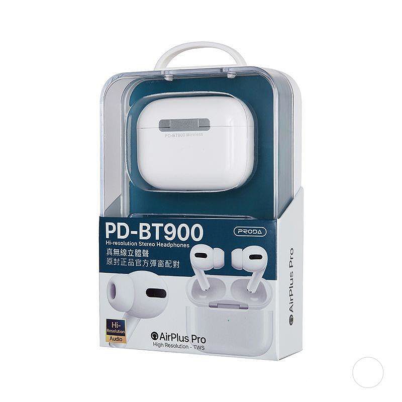 REMAX HEADPHONES Bluetooth AIRPLUS PRO WHITE PD-BT900 - Billede 4