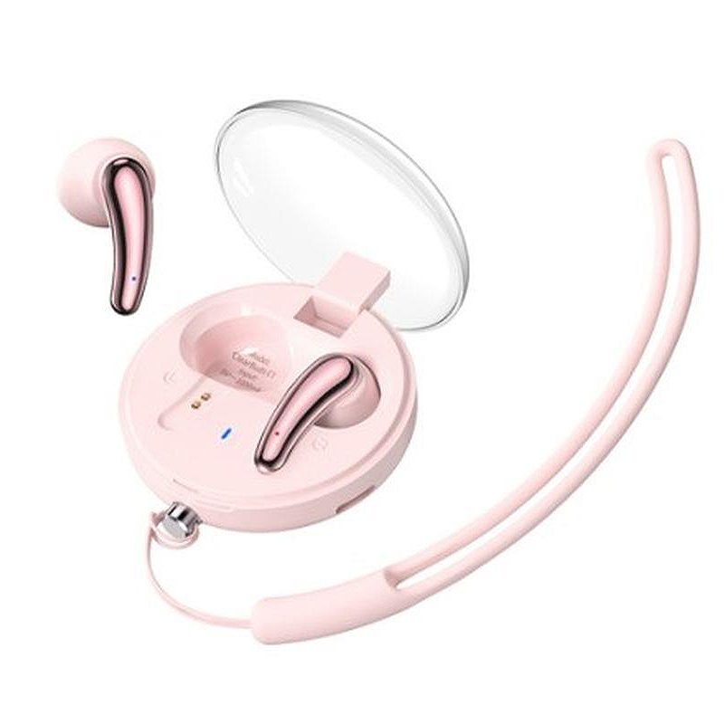 REMAX BLUETOOTH HEADPHONE TWS C1 BT 5.3 ENC PINK