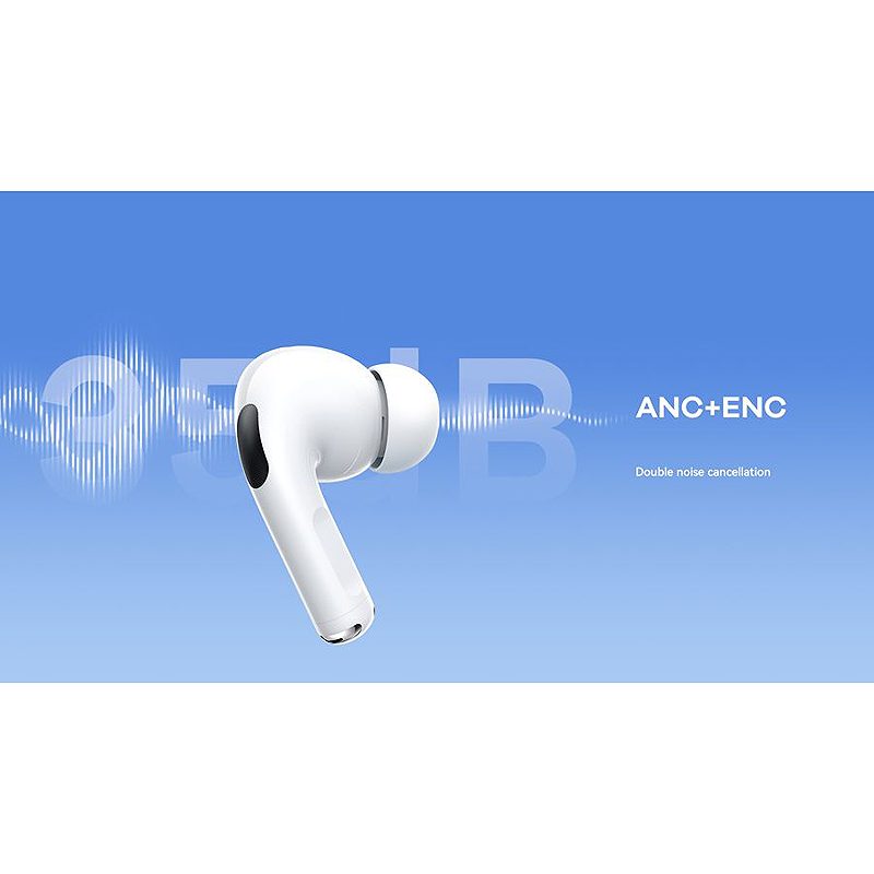 REMAX BLUETOOTH EARPHONES TWS W30N WHITE BT 5.4 - Billede 2