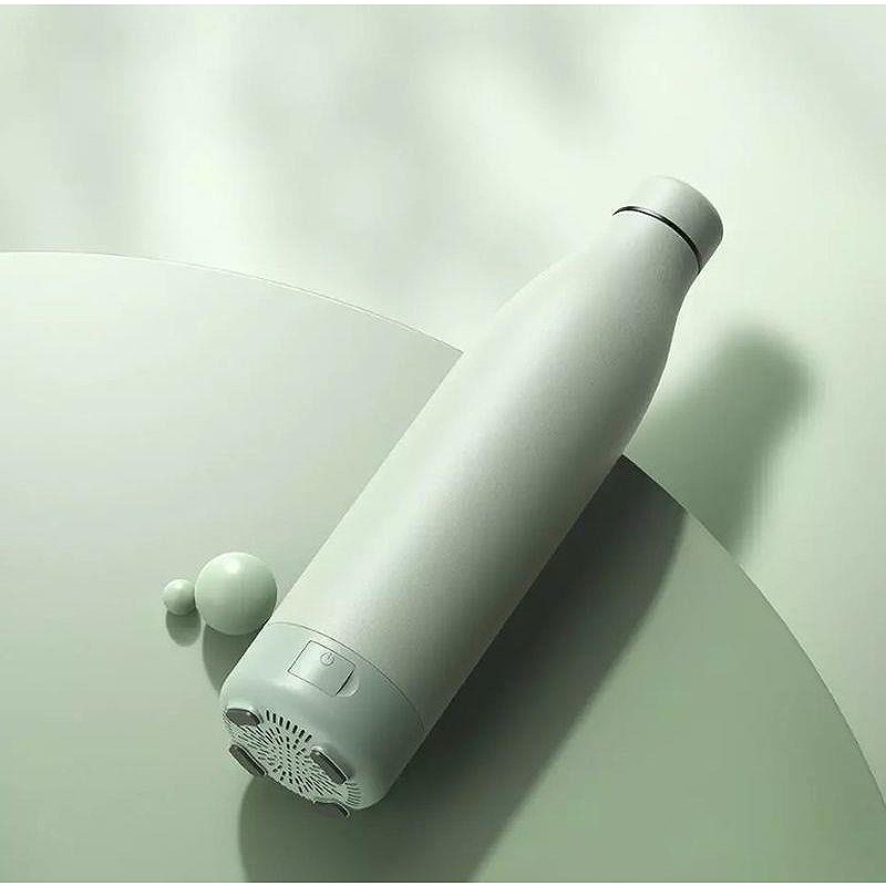 THERMOS WITH WIRELESS SPEAKER 500ML RB-M5 BLUETOOTH 5.0 GREEN/GREEN - Billede 3