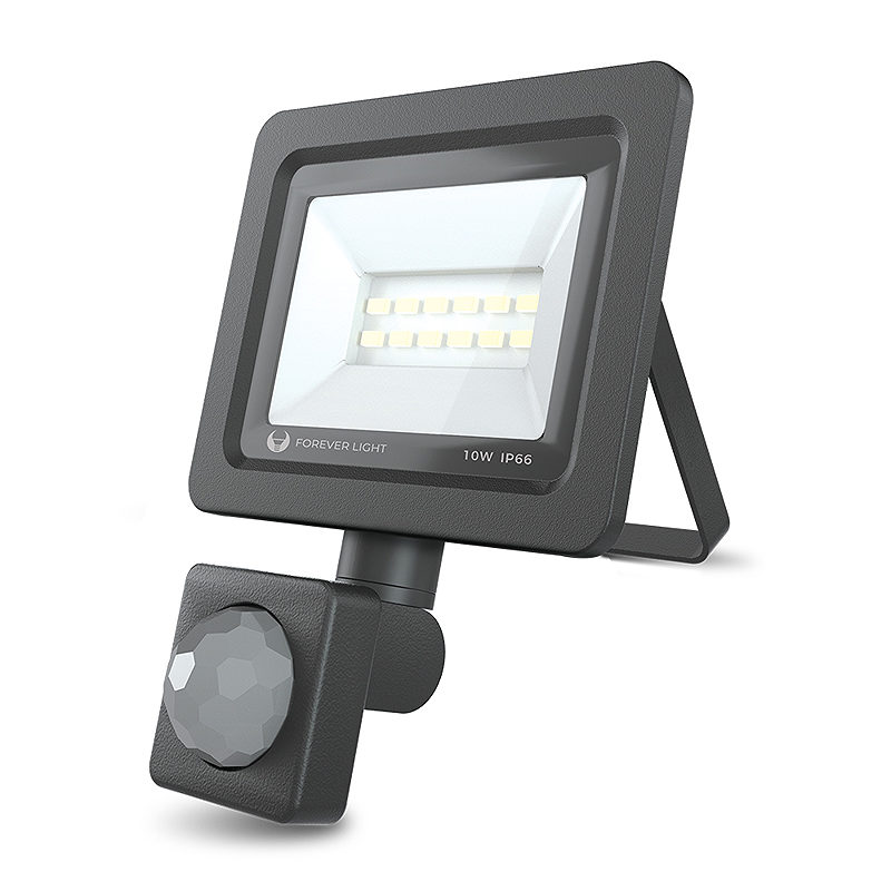 Floodlight LED PROXIM II 10W |4500K| PIR IP66 Forever Light - Billede 2