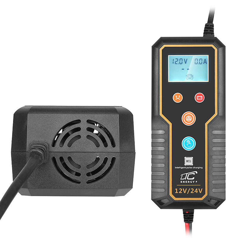 Automatic charger, microprocessor rectifier LTC 12V/24V 15A - Billede 2