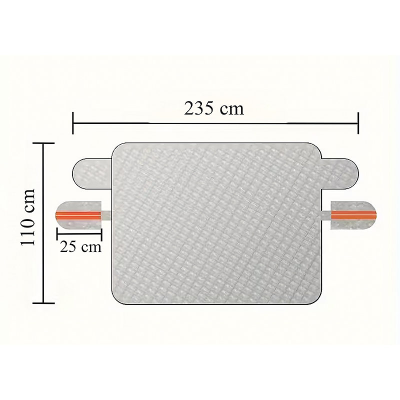 LTC Anti-frost windshield and mirror cover 235cm - Billede 4
