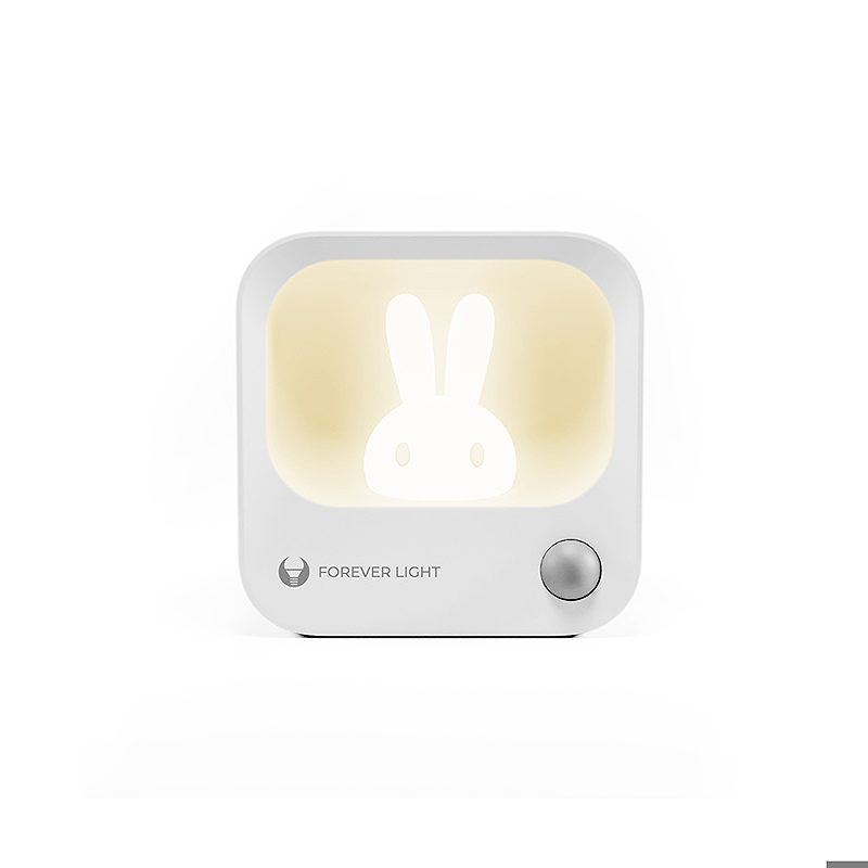 LED BUNNY Night Lamp PURE FLC-10 LEA PIR white 500mAh Forever Light
