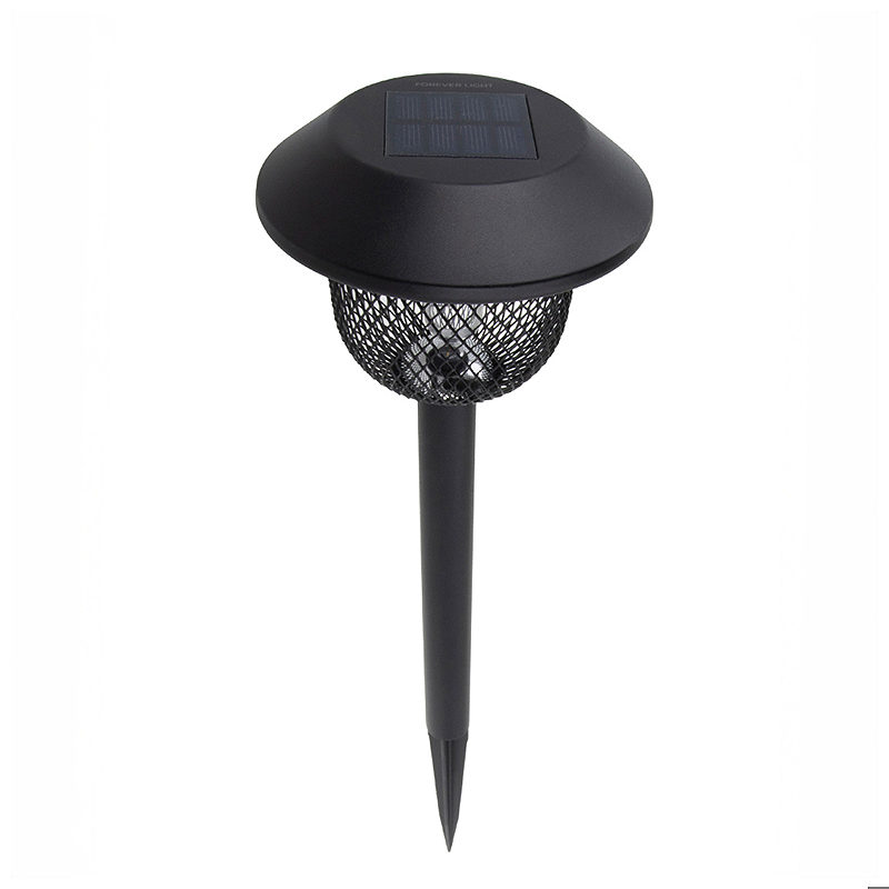 Forever Light Solar LED Lamp Steel Post SUNARI FLS-30 black - Billede 4