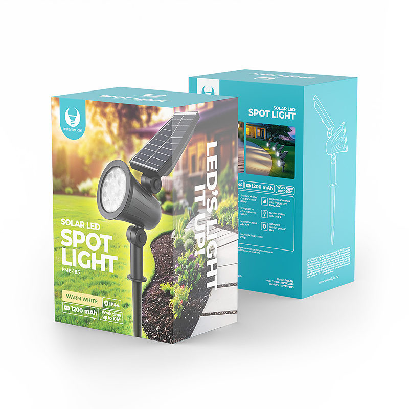 Forever Light LED Solar Spot Light SUNARI FME-185 9 SMD LED - Billede 4