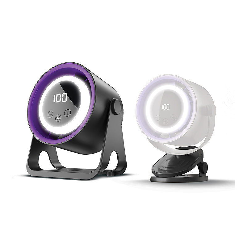 Forever Light Desk Fan FX100 1800mAh + additional clip mount - Billede 2