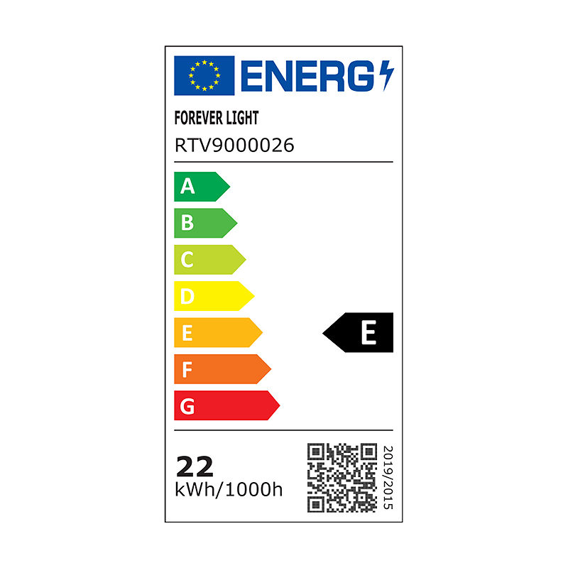 Forever Light LED Bulb E14 C37 2.2W 260lm 4000K class E - Billede 2