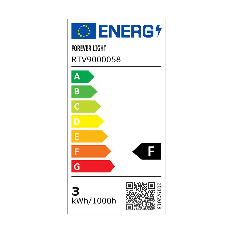 Forever Light LED Bulb GU5,3 MR16 2.5W 250lm 3000K 12V class F - Billede 2