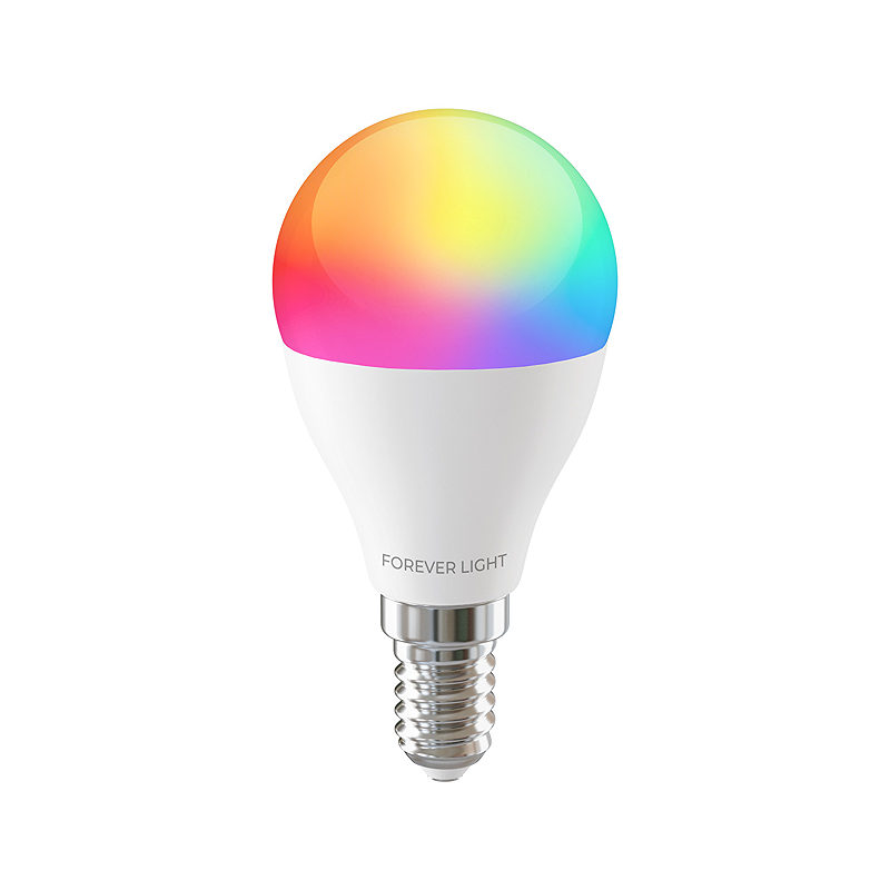 Forever Light LED Bulb RGB E14 G45 5W 500lm 4000K class F - Billede 2