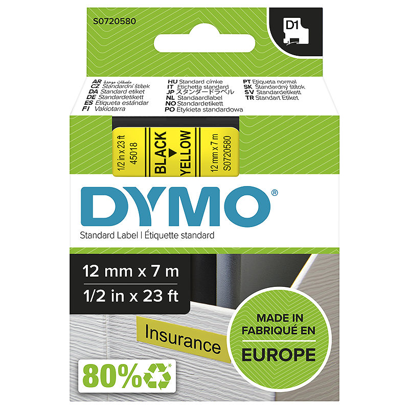 DYMO Ægte D1-etiketter