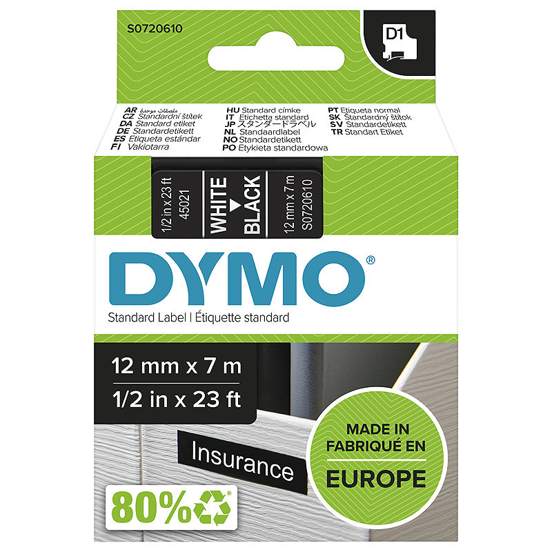DYMO Ægte D1-etiketter