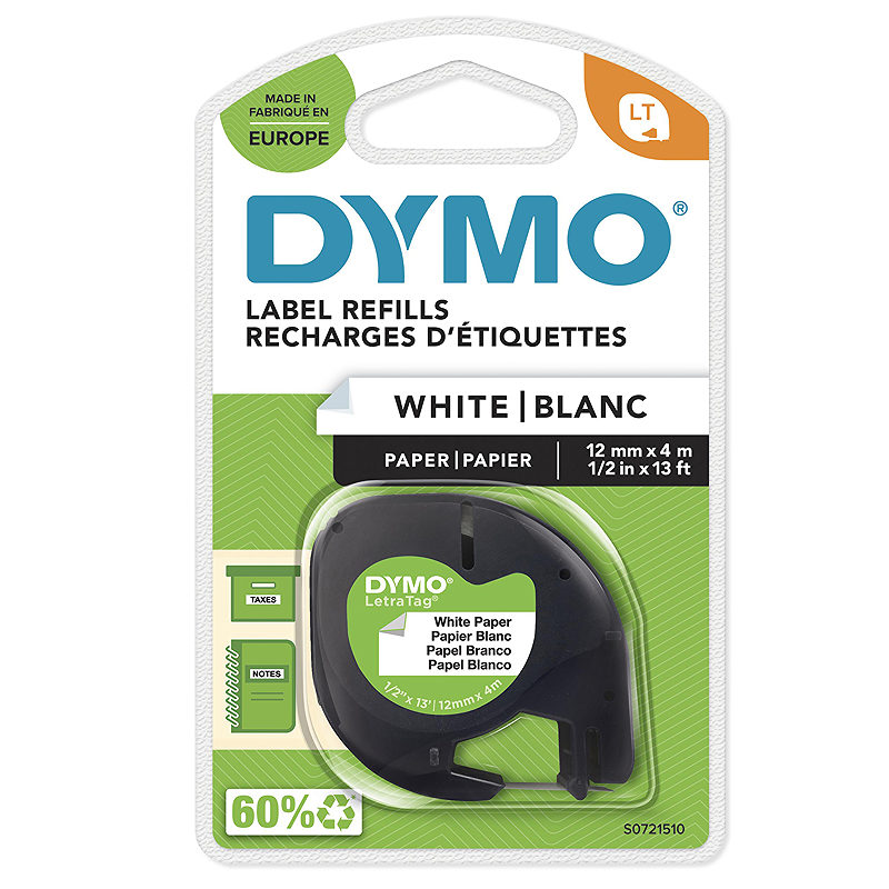 DYMO LetraTag Papiretiketter