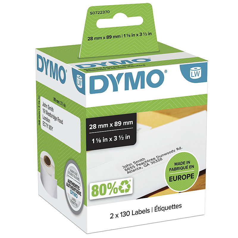 DYMO Ægte LabelWriter-adresselabels