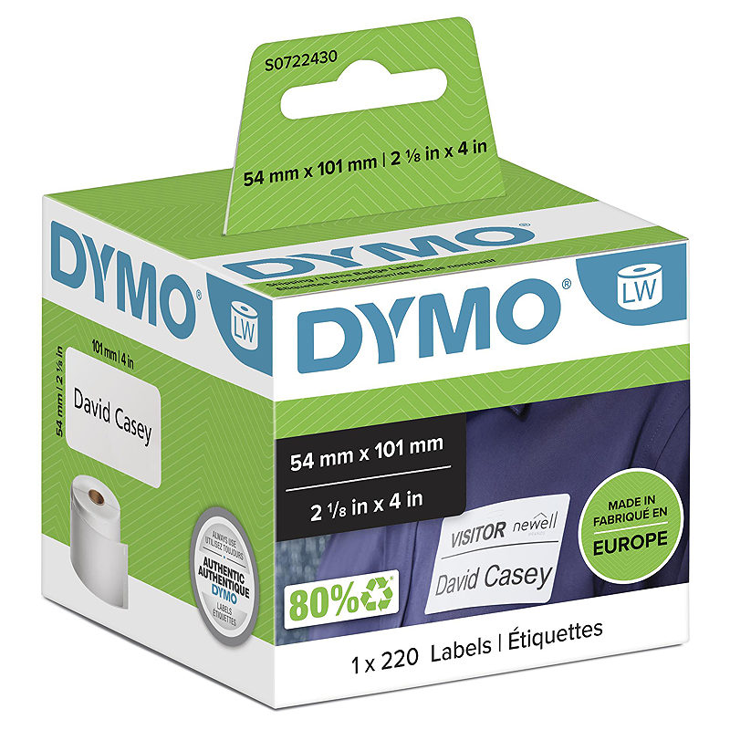 DYMO Ægte LabelWriter Store Forsendelsesetiketter/Navneskilte