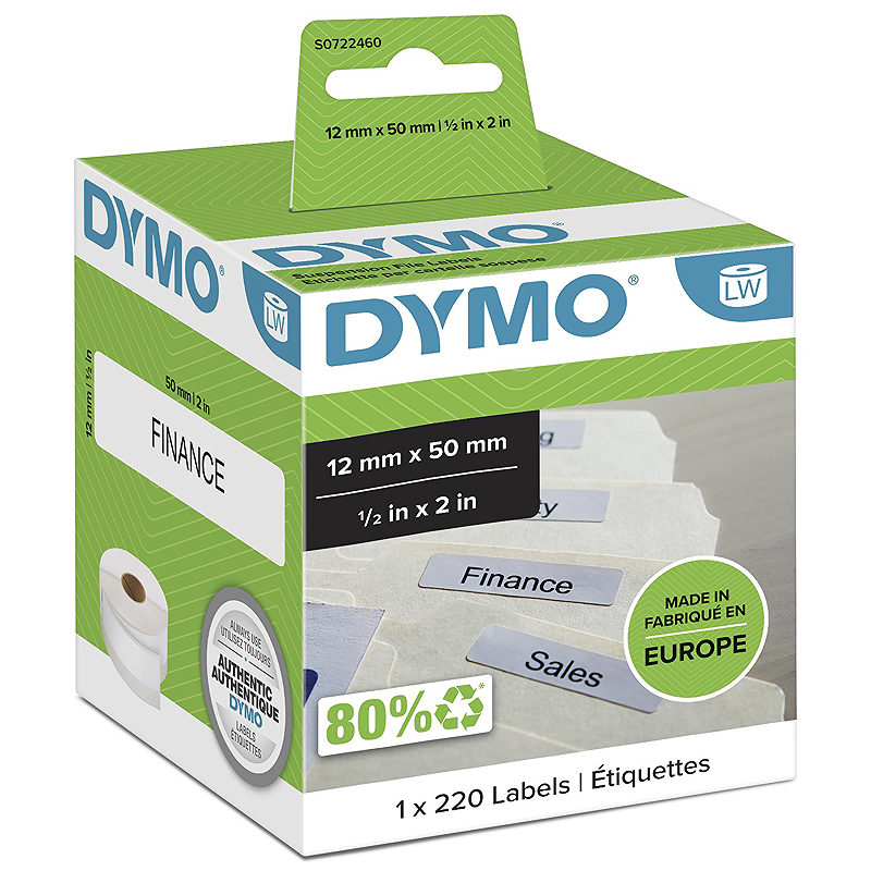 DYMO Originale LabelWriter hængemappemærkater