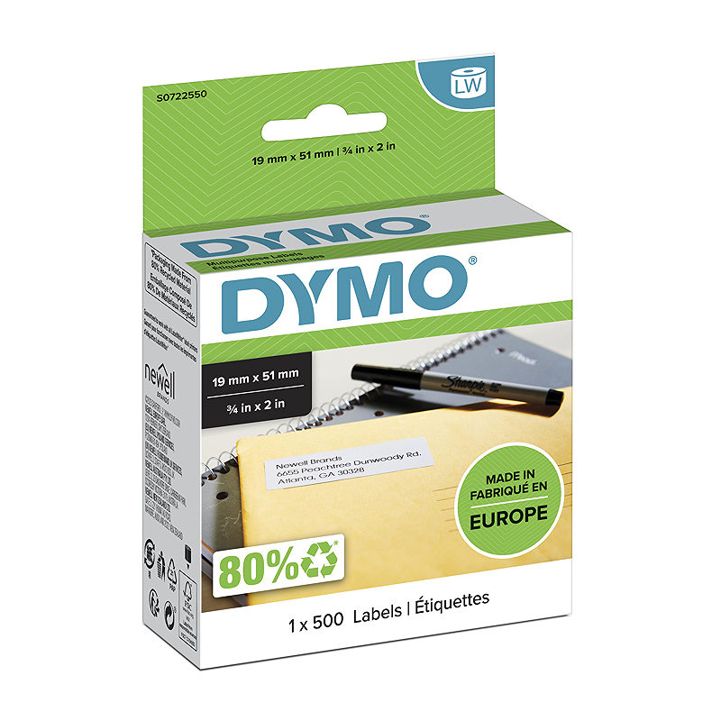 DYMO Ægte LabelWriter Små Multifunktionsetiketter