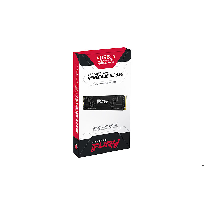 Kingston Technology 4T FURY RENEGADE G5 M.2 2280 NVMe SSD - Billede 4