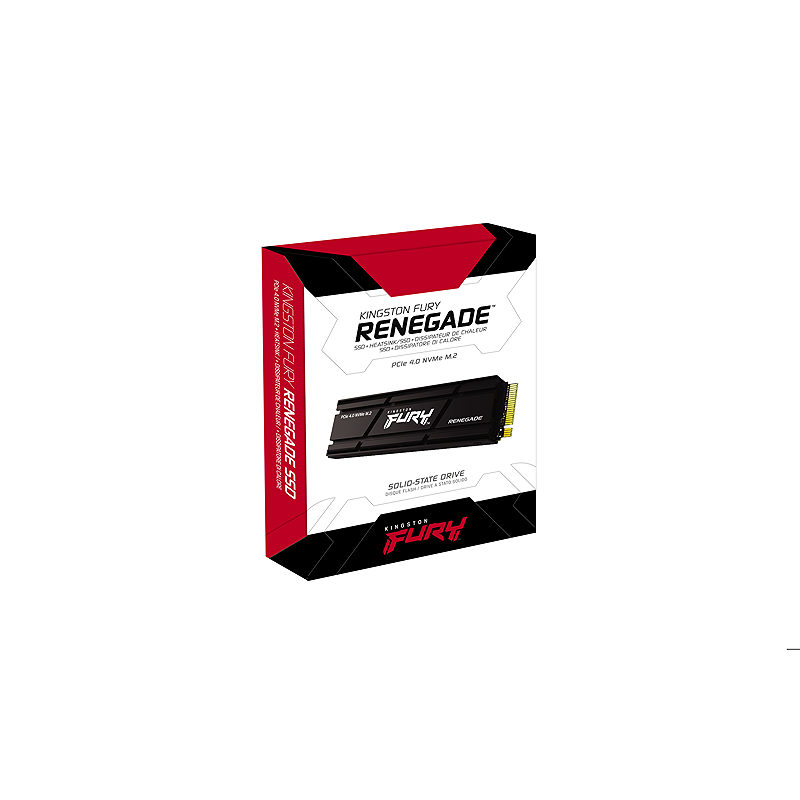 Kingston Technology 4000G RENEGADE PCIe 4.0 NVMe SSD M/HEATSINK - Billede 4