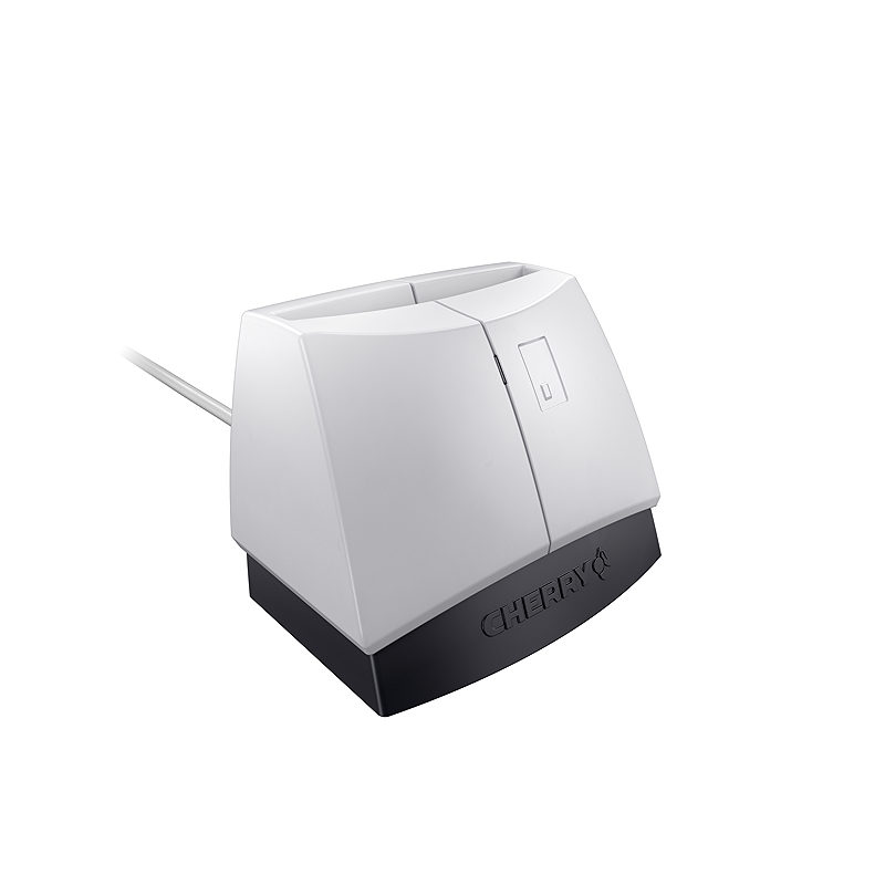 CHERRY SmartTerminal ST-1144 smartcard læser USB 2.0 Sort, Grå