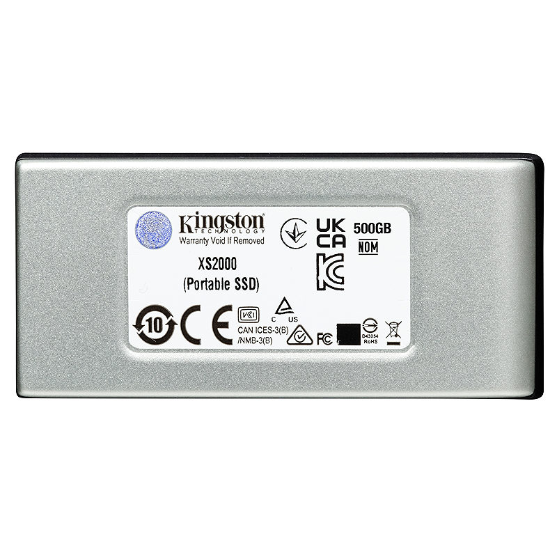 Kingston Technology 2000G PORTABLE SSD XS2000 - Billede 2