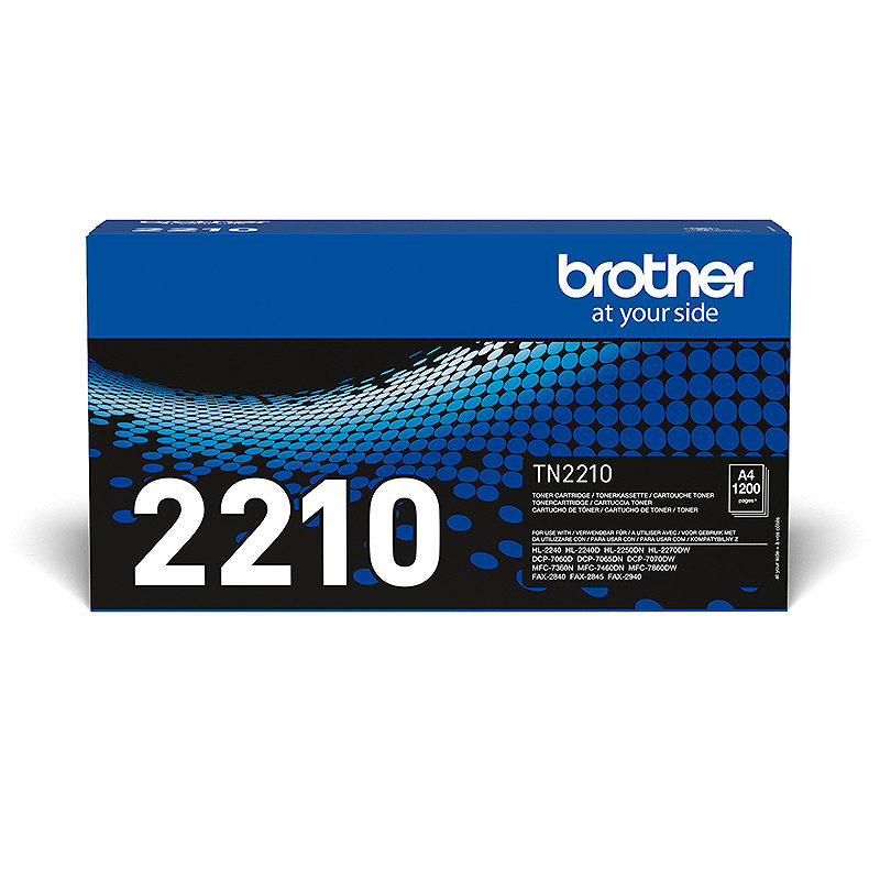 Brother TN-2210 tonerpatron 1 stk Original Sort