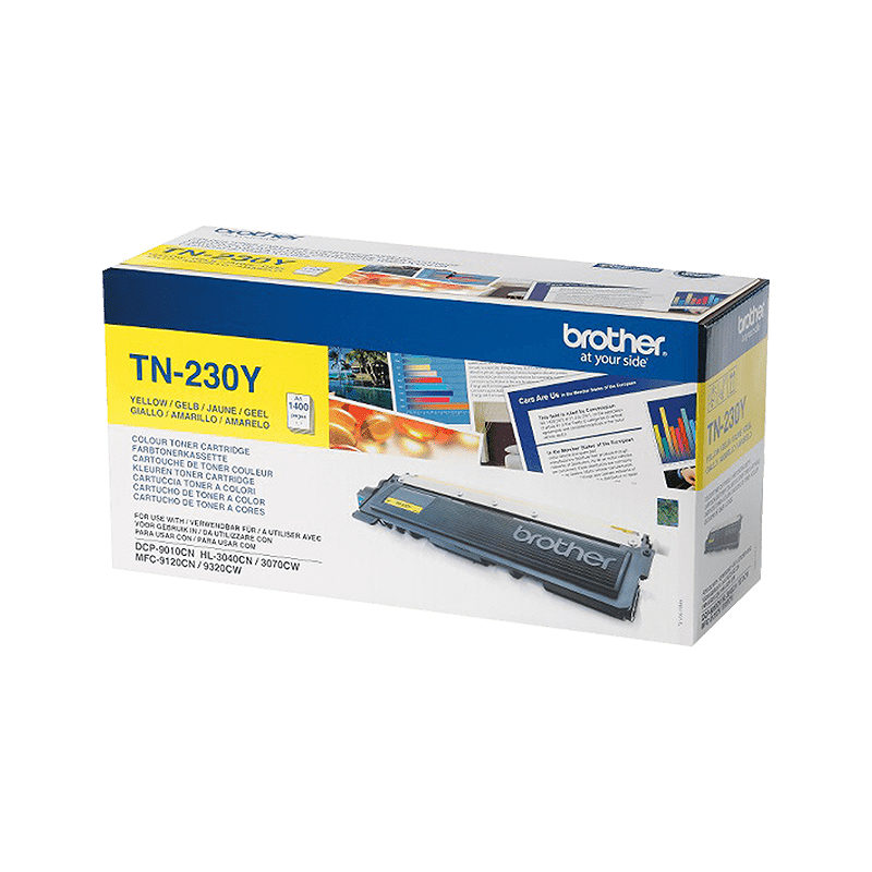 Brother TN-230Y tonerpatron 1 stk Original Gul - Billede 2