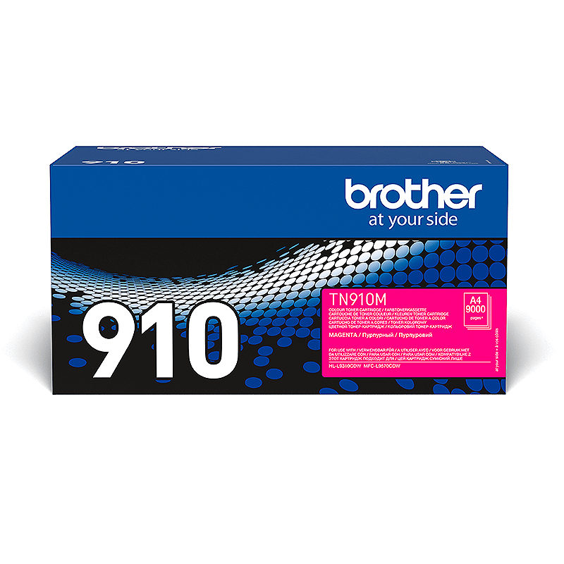 Brother TN-910M tonerpatron 1 stk Original Magenta