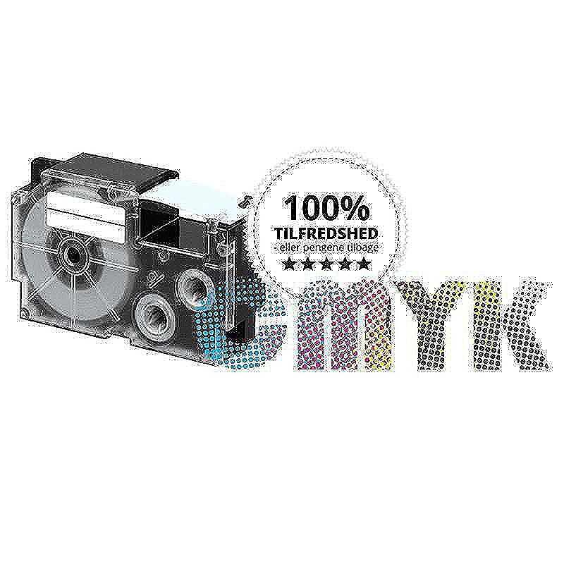 Casio XR-9GN tape CMYK komp.