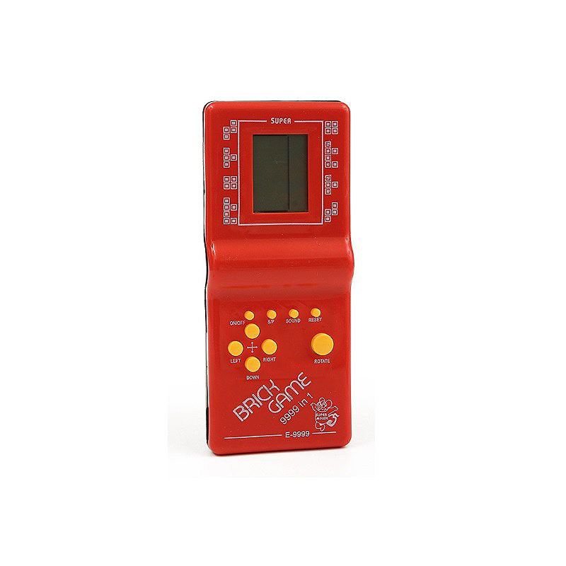 Konsola Retro Tetris czerwona TTT