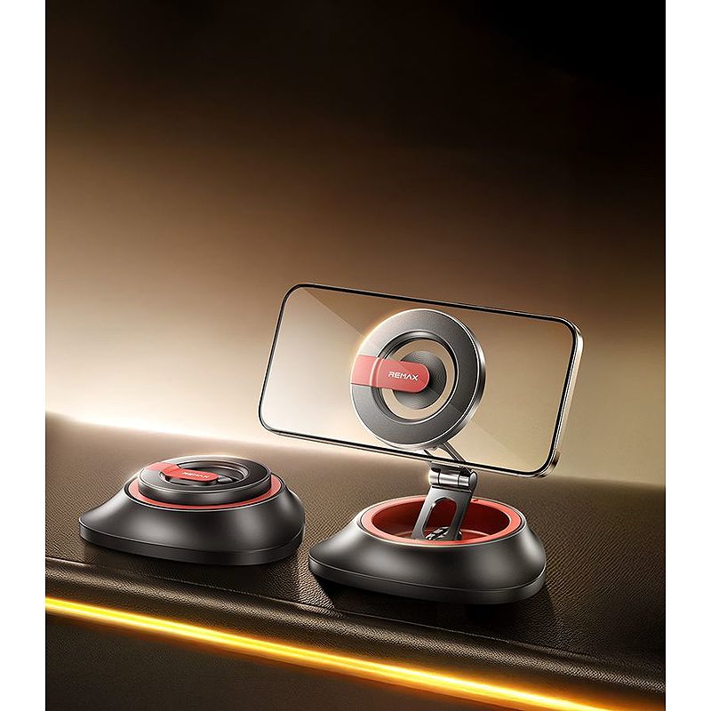 CAR MOUNT REMAX RM-C10 MAGNETIC FOLDABLE BLACK