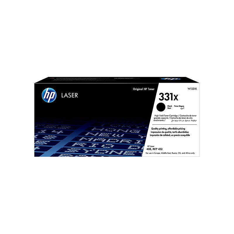 HP Original sort 331X-lasertonerpatron med stor kapacitet