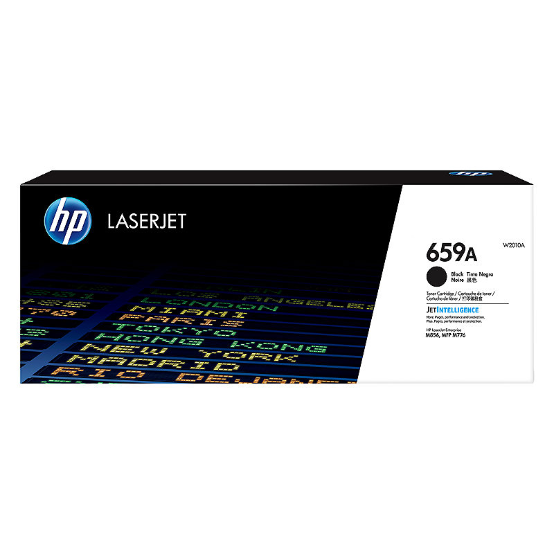 HP LaserJet Original 659A -tonerpatron, sort