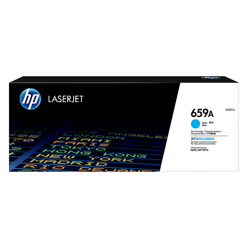 HP LaserJet 659A Original -tonerpatron, cyan