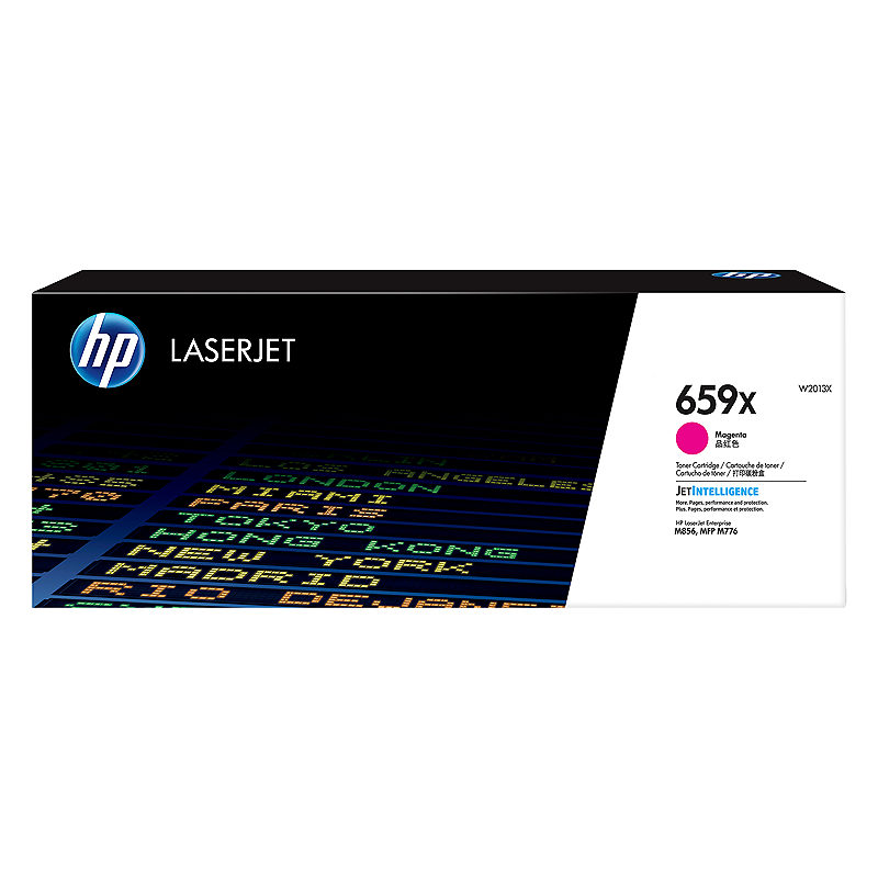 HP LaserJet 659X Original -tonerpatron med høj kapacitet, magenta
