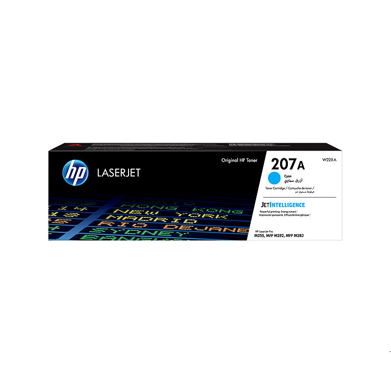 HP 207A Original LaserJet-tonerpatron, cyan