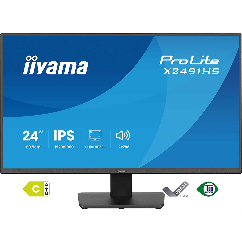 iiyama ProLite X2491HS-B1 computer monitor - Billede 2