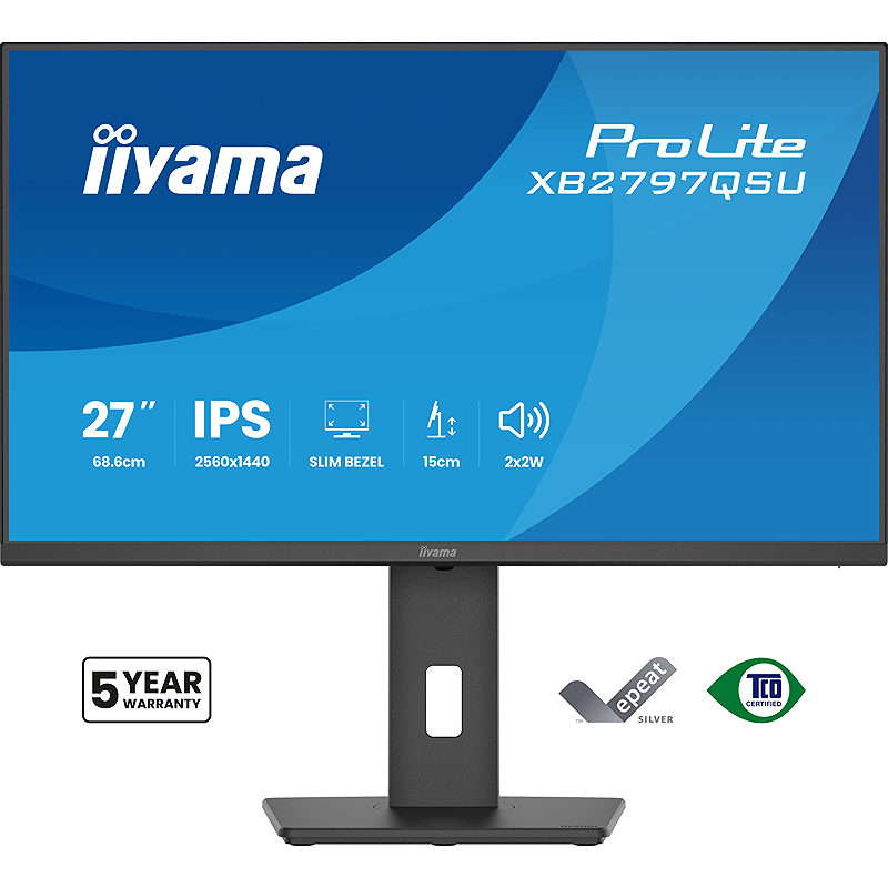 iiyama ProLite XB2797QSU-B1 computer monitor - Billede 2