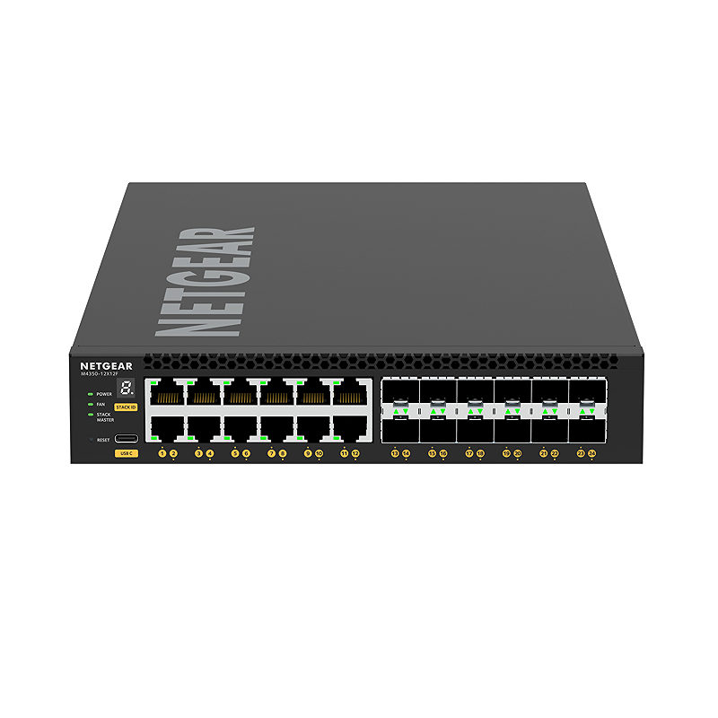 NETGEAR XSM4324 Administreret L3 10G Ethernet (100/1000/10000) 1U Sort